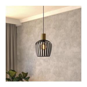 Eglo 901036 - Luster na lanku EMPOLI 1xE27/40W/230V čierna/zlatá 901036 vyobraziť