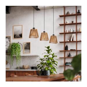 Eglo 44073 - Luster na lanku LAVISTER 3xE27/60W/230V hnedá 44073 vyobraziť