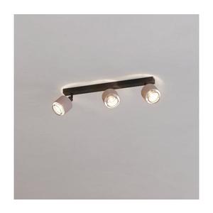 Eglo 43658 - Nástenné svietidlo ROSLEY 3xE14/40W/230V čierna/béžová 43658 vyobraziť