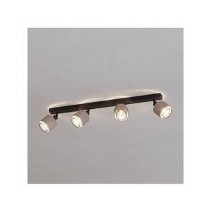 Eglo 43659 - Bodové svietidlo ROSLEY 4xE14/40W/230V čierna/béžová 43659 vyobraziť