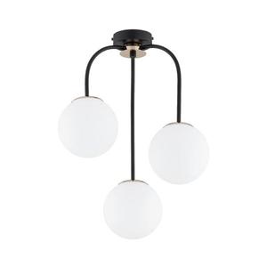 Prisadený luster GAMMA 3xE14/10W/230V čierna/zlatá 62481 vyobraziť