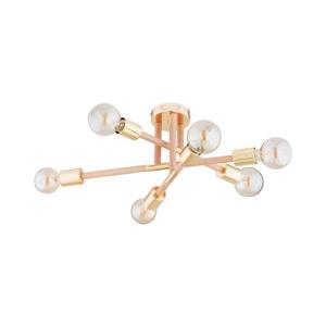 Prisadený luster OTELLO 6xE27/15W/230V zlatá/béžová 63277 vyobraziť