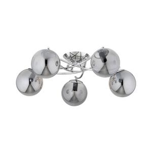 Prisadený luster SAVI 5xE14/10W/230V chróm 63251 vyobraziť