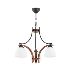 Luster na reťazi BAFIA 3xE27/15W/230V hnedá 62421 vyobraziť