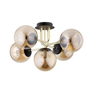 Prisadený luster BOSS 5xE14/10W/230V zlatá 63182 vyobraziť