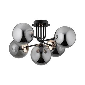 Prisadený luster BOSS 5xE14/10W/230V čierna 63181 vyobraziť