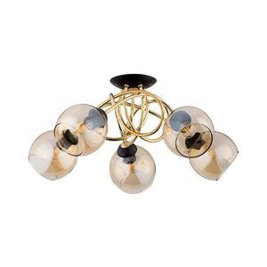 Prisadený luster MODENA 5xE14/10W/230V zlatá 63179 vyobraziť