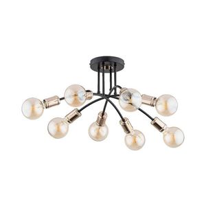 Prisadený luster LANTI 8xE27/15W/230V zlatá/čierna 63098 vyobraziť