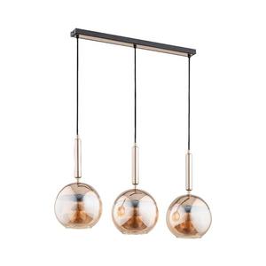 Luster na lanku VOLDA 3xE27/15W/230V mosadz 63065 vyobraziť