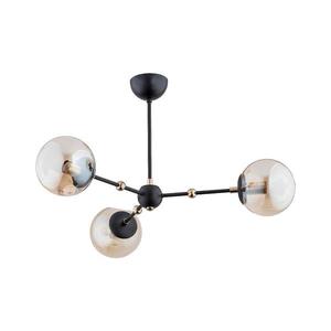 Luster na tyči ITORIS 3xE14/10W/230V čierna/zlatá 28363 vyobraziť