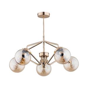 Luster na tyči BARSUM 5xE14/10W/230V zlatá 27585 vyobraziť