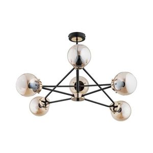 Luster na tyči SAGITO 6xE14/10W/230V zlatá 25626 vyobraziť