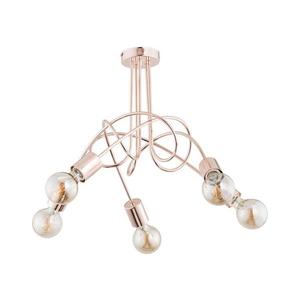 Prisadený luster TANGO 5xE27/15W/230V medená 24325 vyobraziť