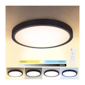 Brilagi-LED Stmievateľné svietidlo ESTELA LED/36W/230V 3000-6500K ø 30 cm čierna+DO WO800-OEM21 vyobraziť