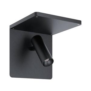 Eglo 67563 - LED Nástenné svietidlo s policou CIGLIE LED/8, 1W/230V čierna 67563 vyobraziť