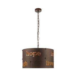 Eglo 62331 - Luster na reťazi COLDINGHAM PRO 3xE27/60W/230V hnedá 62331 vyobraziť
