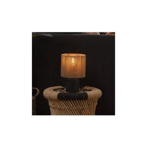 Atmosphera - Stolná lampa KOBY 1xE14/40W/230V konope/čierna 202668B vyobraziť