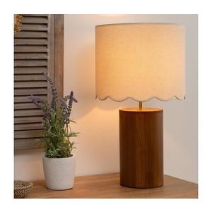 Atmosphera - Stolná lampa VANIA 1xE27/40W/230V borovica 200019 vyobraziť