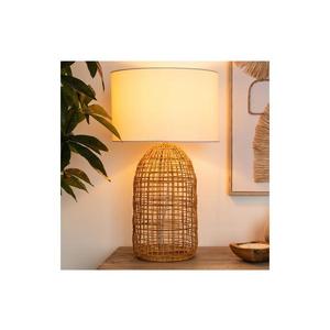 Atmosphera - Stolná lampa KARLA 1xE27/25W/230V ratan 181901 vyobraziť
