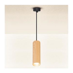 Brilagi - Luster na lanku SELE 1xGU10/30W/230V čierna/dekor duba WO-P5-OEM vyobraziť