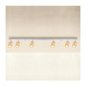 Brilagi - Bodové svietidlo SELE 6xGU10/30W/230V biela/dekor duba WO-Z5-B-OEM vyobraziť