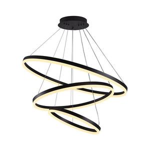 Brilagi -LED Stmievateľný luster na lanku CIRCLE LED/125W/230V 3000-6500K čierna +DO BG-J4313/B vyobraziť