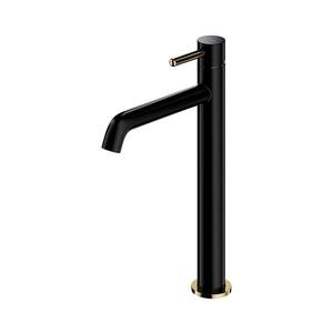 OMNIRES Y1212BLGL - Umývadlová batéria Y 30, 8 cm polomatná čierna/lesklá zlatá Y1212BLGL vyobraziť