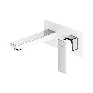 OMNIRES PM7415CRB-Umývadlová batéria na podomietkovú inštaláciu PARMA chróm/biela PM7415CRB vyobraziť