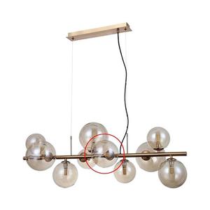 - Náhradné sklo k lustru a nástennému svietidlu CANELLO G9 pr. 13 cm hnedá CZ.PND-406007-HBR.13 vyobraziť