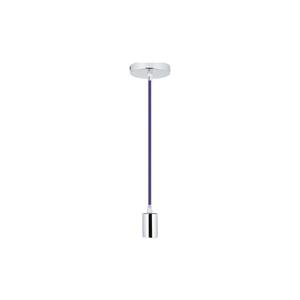 Napájací kábel 1xE27/60W/230V fialová/lesklý chróm 3790 vyobraziť