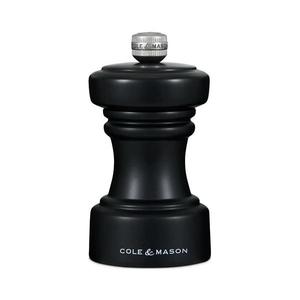 Cole&Mason Cole&Mason - Mlynček na korenie HOXTON 10, 4 cm buk/matná čierna H233061 vyobraziť