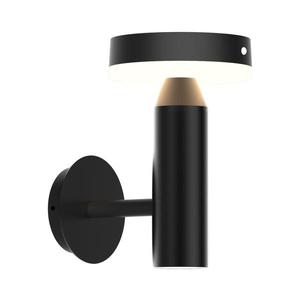 LED Solárne nástenné svietidlo so senzorom GWINEA LED/4, 5W/3, 7V IP44 čierna 329783 vyobraziť