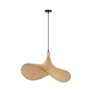 08289L - Luster na lanku SOMBRERO 1xE27/40W/230V pr. 70 cm ratan 08289L vyobraziť