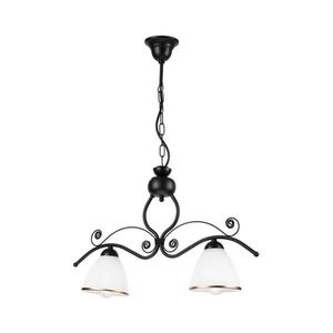 Luster na reťazi RETRO 2xE27/60W/230V matná čierna LM-2.51/CZARNY MAT vyobraziť