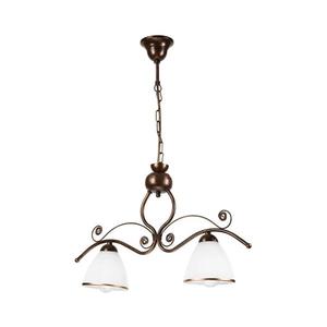 Luster na reťazi RETRO 2xE27/60W/230V medená/patina LM-2.51/BRĄZ vyobraziť