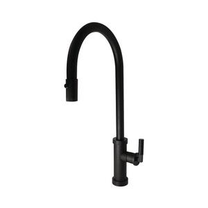 ALVEUS 1132179 - Drezová batéria s vyťahovacou sprškou NERINA 46, 8 cm čierna 1132179 vyobraziť