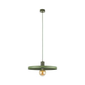 Luster na lanku SILA 1xE27/15W/230V pr. 40 cm zelená 10762 vyobraziť