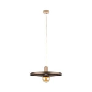 Luster na lanku SILA 1xE27/15W/230V pr. 40 cm hnedá/béžová 10758 vyobraziť