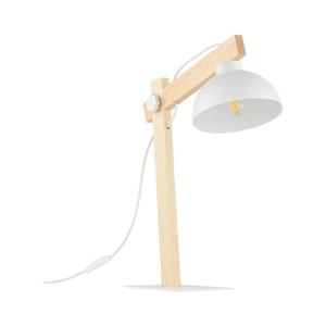 Stolná lampa OSLO 1xE27/15W/230V borovica/biela 5347 vyobraziť