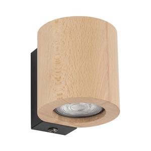 Nástenné bodové svietidlo EVE 1xGU10/10W/230V buk 10197 vyobraziť