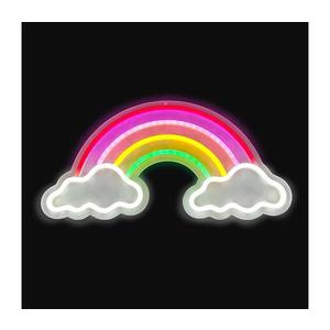 2Kids Toys - LED Neónová nástenná dekorácia LED/5W/USB dúha s mrakmi 2D98106 vyobraziť