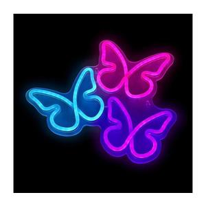 2Kids Toys - LED Neónová nástenná dekorácia LED/5W/USB motýle 2D98108 vyobraziť