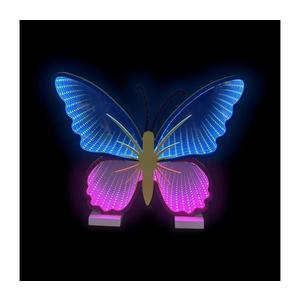 2Kids Toys - LED Neónova stolná dekorácia LED/5W/USB motýľ 2D98124 vyobraziť