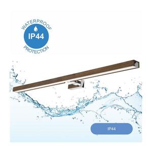 Brilagi-LED Kúpeľňové osvetlenie zrkadla WOODY MIRROR LED/15W/230V IP44 dub/chro 8590828610151 vyobraziť