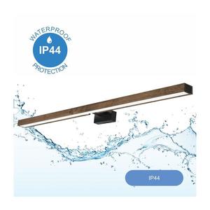 Brilagi-LED Kúpeľňové osvetlenie zrkadla WOODY MIRROR LED/15W/230V IP44 dub/čierna 8590828610182 vyobraziť