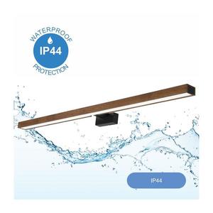 Brilagi-LED Kúpeľňové osvetlenie zrkadla WOODY MIRROR LED/15W/230V IP44 dub/čierna 8590828610199 vyobraziť