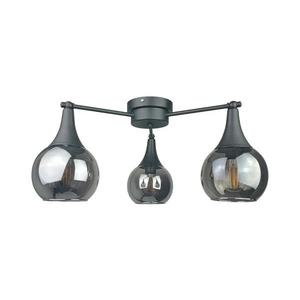 Keter Lighting Prisadený luster STAR 3xE27/60W/230V čierna/dymová čierna 2841 vyobraziť