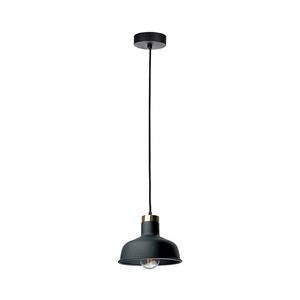 Keter Lighting Luster na lanku HEBE 1xE27/60W/230V čierna 2587 vyobraziť