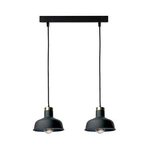 Keter Lighting Luster na lanku HEBE 2xE27/60W/230V čierna 2588 vyobraziť