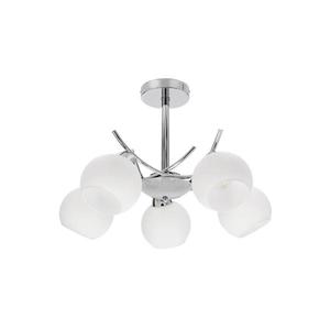 Luster na tyči AMOS 5xE27/40W/230V lesklý chróm 35-34984 vyobraziť